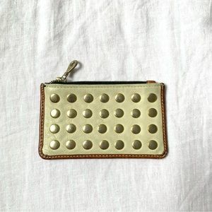 Be&D Be & D Studded Card case lambskin vachetta leather